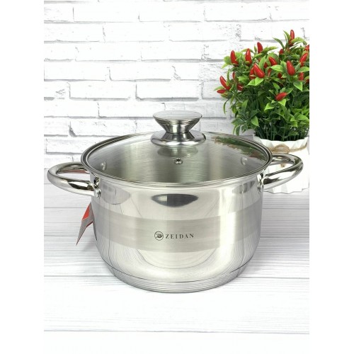Кастрюля Zeidan Vienna Z-501076 6.6 л (серебристый) 3