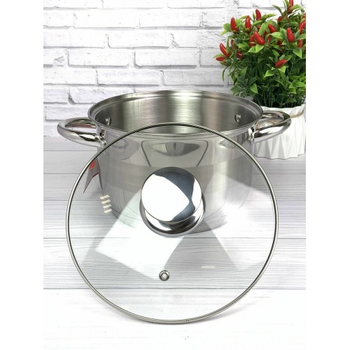 Кастрюля Zeidan Vienna Z-501076 6.6 л (серебристый) 6