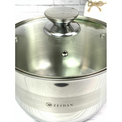 Кастрюля Zeidan Vienna Z-501076 6.6 л (серебристый) 7