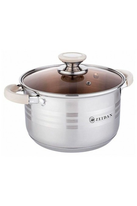 Кастрюля Zeidan Z-501065 4 л (серебристый) 