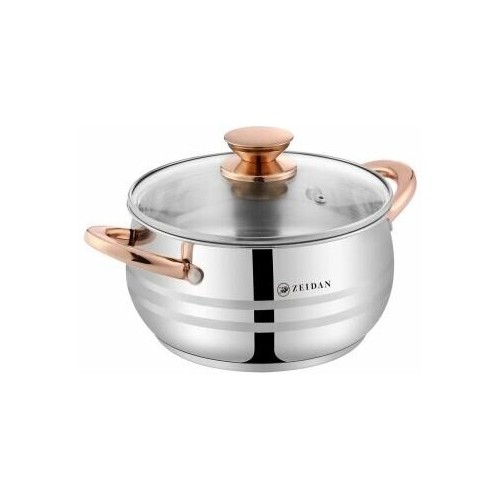 Кастрюля Zeidan Z-501068 2 л (серебристый) 