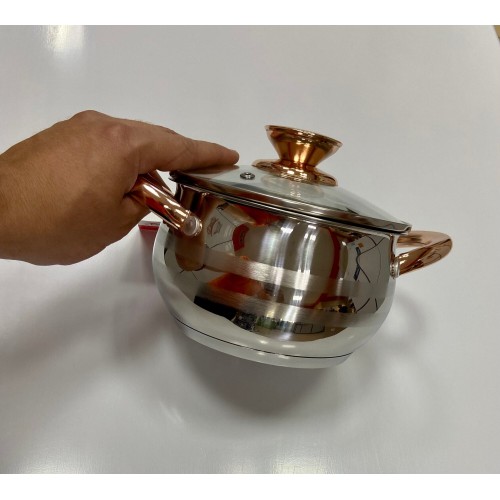 Кастрюля Zeidan Z-501068 2 л (серебристый) 1