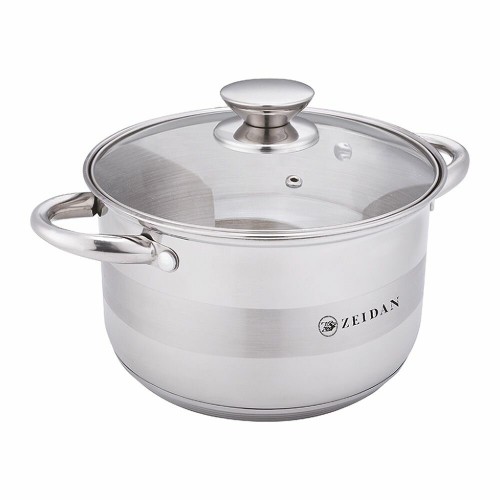 Кастрюля Zeidan Z-501075 5.1 л (серебристый) 4