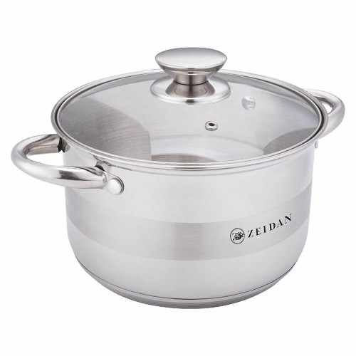 Кастрюля Zeidan Z-501075 5.1 л (серебристый) 6