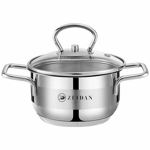 Кастрюля Zeidan Z-501085 0.8 л (серебристый) 