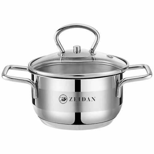 Кастрюля Zeidan Z-501087 1.6 л (серебристый) 