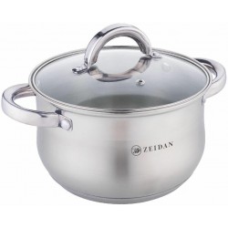 Кастрюля Zeidan Z-501119 1.3 л (серебристый)