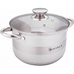 Кастрюля Zeidan Z-501120 1.3 л (серебристый)