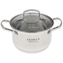 Кастрюля Zeidan Z-50242 2.1 л (серебристый)