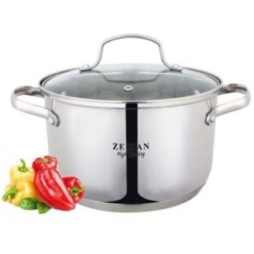 Кастрюля Zeidan Z-50244 4 л (серебристый) 8
