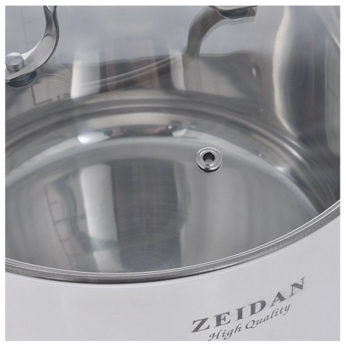 Кастрюля Zeidan Z-50245 5.1 л (серебристый) 2