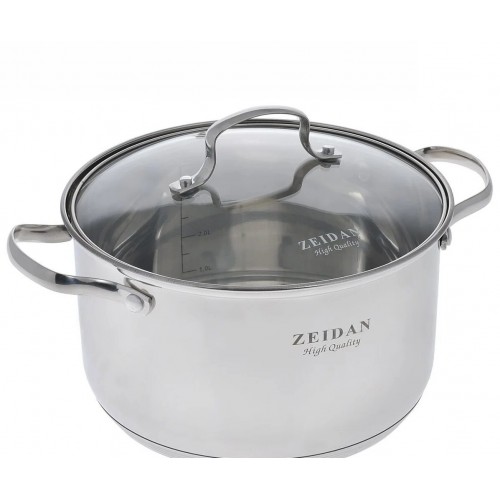 Кастрюля Zeidan Z-50245 5.1 л (серебристый) 9