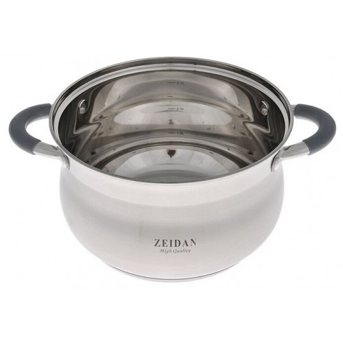 Кастрюля Zeidan Z-50252 4 л (серебристый) 1