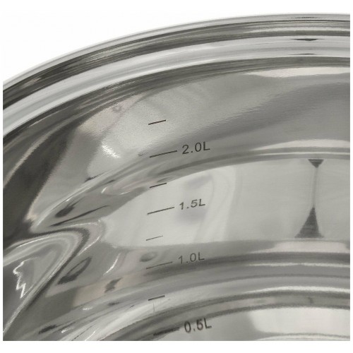 Кастрюля Zeidan Z-50252 4 л (серебристый) 8