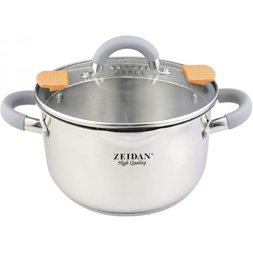 Кастрюля Zeidan Z-50288 2,1 л (серебристый) 4