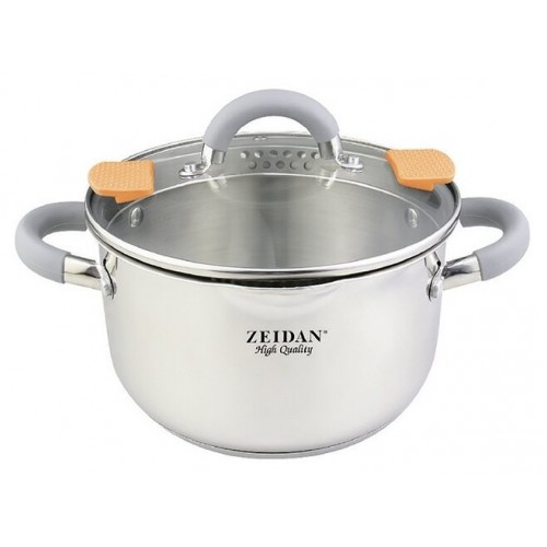 Кастрюля Zeidan Z-50290 3,8 л (серебристый) 3