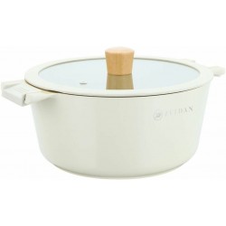 Кастрюля Zeidan Z-90247 7.7 л (белый)