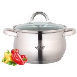 Кастрюля Zeidan Z50238 3 л (серебристый)