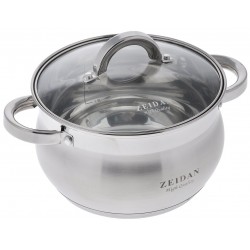 Кастрюля Zeidan Z50238 3 л (серебристый)