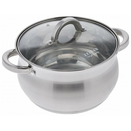 Кастрюля Zeidan Z50239 4 л (серебристый) 