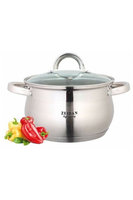 Кастрюля Zeidan Z50239 4 л (серебристый) 4