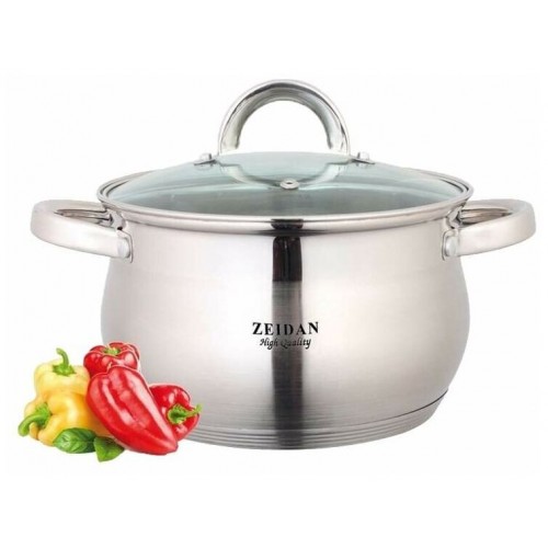 Кастрюля Zeidan Z50239 4 л (серебристый) 4