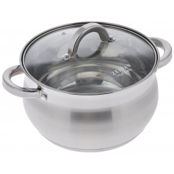 Кастрюля Zeidan Z50240 5,1 л (серебристый)