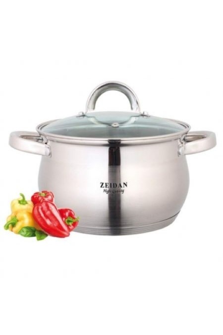 Кастрюля Zeidan Z50240 5,1 л (серебристый) 6