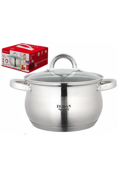 Кастрюля Zeidan Z50240 5,1 л (серебристый) 7