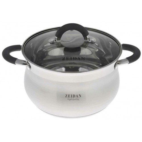 Кастрюля Zeidan Z50253 5,1 л (серебристый) 
