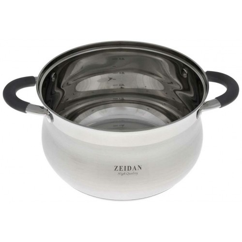 Кастрюля Zeidan Z50253 5,1 л (серебристый) 1