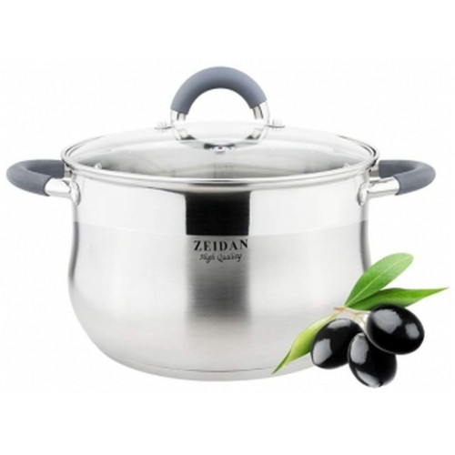 Кастрюля Zeidan Z50253 5,1 л (серебристый) 2