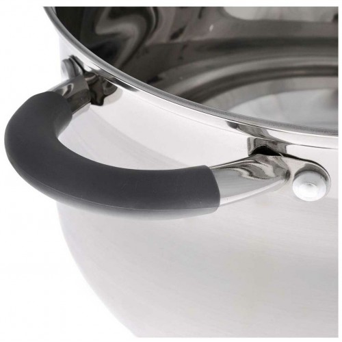 Кастрюля Zeidan Z50253 5,1 л (серебристый) 4