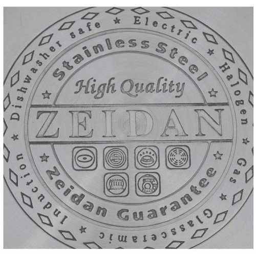 Кастрюля Zeidan Z50253 5,1 л (серебристый) 6