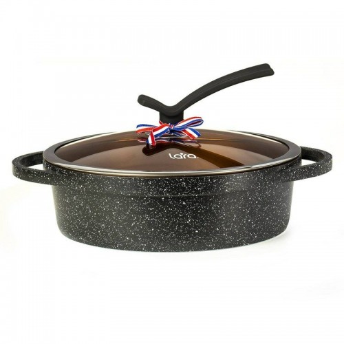 Сотейник LARA Orlean LR02-234 4.5 л (черный) 
