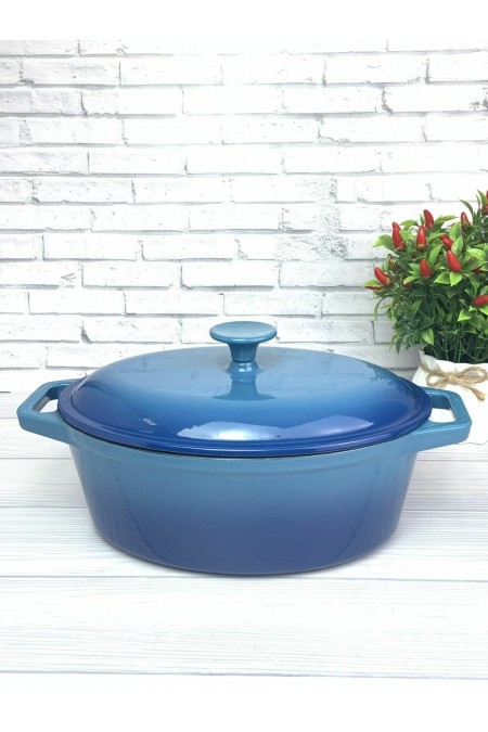 Утятница Mallony OCE-28 3.5 л (синий) 2