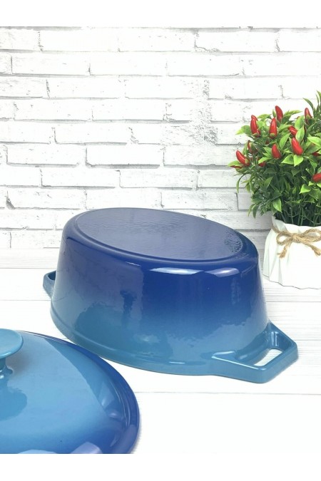 Утятница Mallony OCE-28 3.5 л (синий) 7