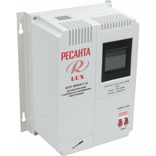 Стабилизатор напряжения Ресанта АСН-5000 Н/1-Ц Lux 13