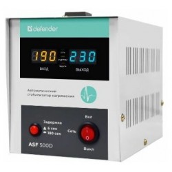 Стабилизатор DEFENDER ASF 500D (300Вт) (99034)