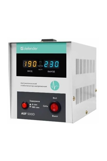 Стабилизатор DEFENDER ASF 500D (300Вт) (99034) 