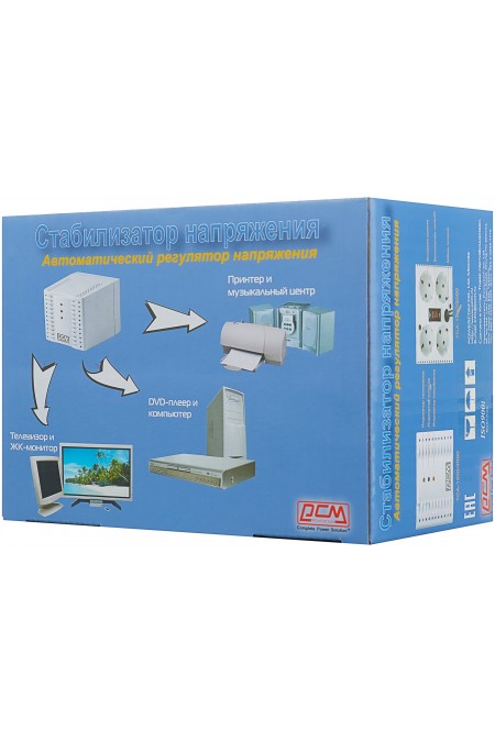 Стабилизатор Powercom TCA-1200 Black 2