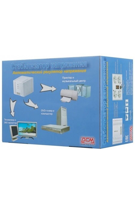 Стабилизатор Powercom TCA-1200 Black 7