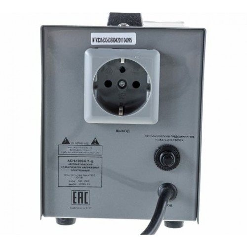 Стабилизатор Ресанта АСН-1000Д/1-Ц (63/6/38) 3