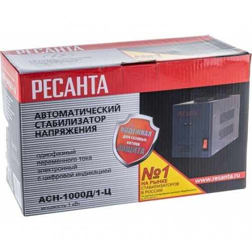 Стабилизатор Ресанта АСН-1000Д/1-Ц (63/6/38) 4