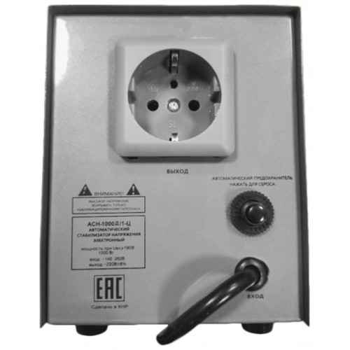 Стабилизатор Ресанта АСН-1000Д/1-Ц (63/6/38) 6