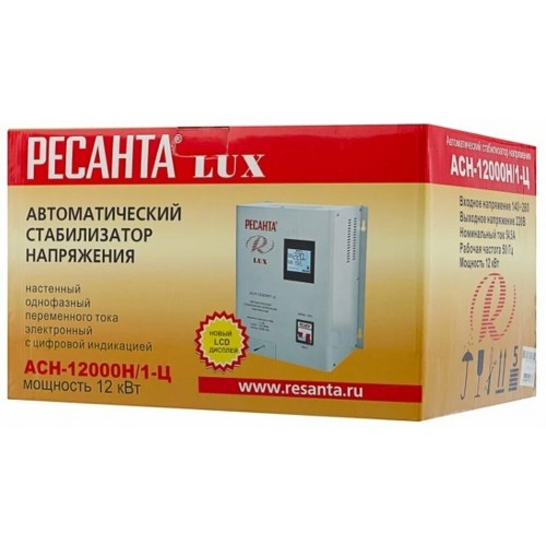 Стабилизатор Ресанта АСН-12000Н/1-Ц (63/6/22) 8