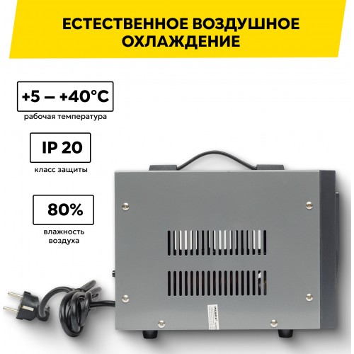 Стабилизатор Ресанта АСН-1500/1-Ц (63/6/3) 4