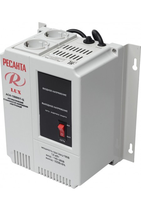 Стабилизатор Ресанта АСН 1500 Н/1-Ц Lux (63/6/20) 
