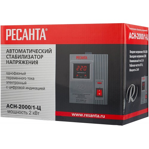 Стабилизатор Ресанта АСН-2000/1-Ц (63/6/4) 6