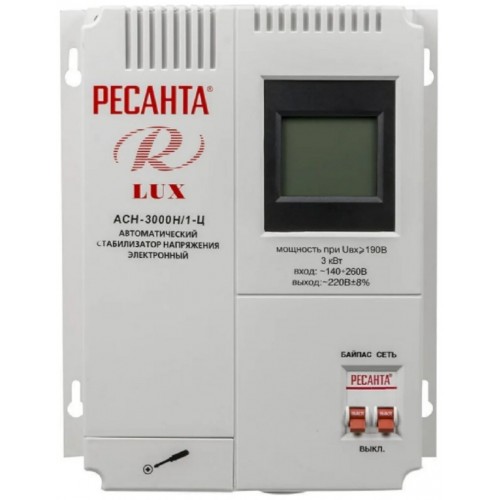 Стабилизатор Ресанта АСН-3 000Н/1-Ц (63/6/21) 4